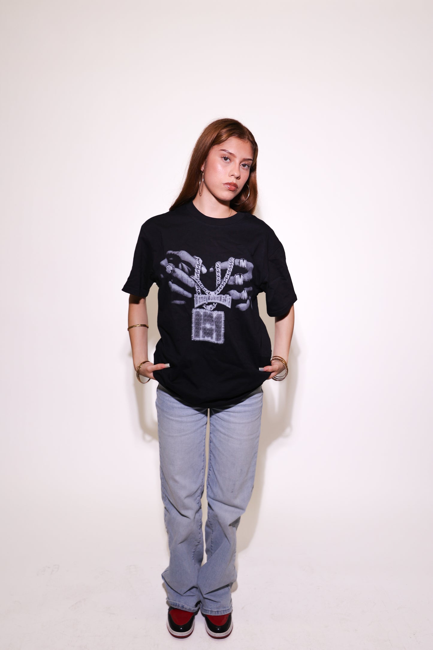 Black M Chains Shirt